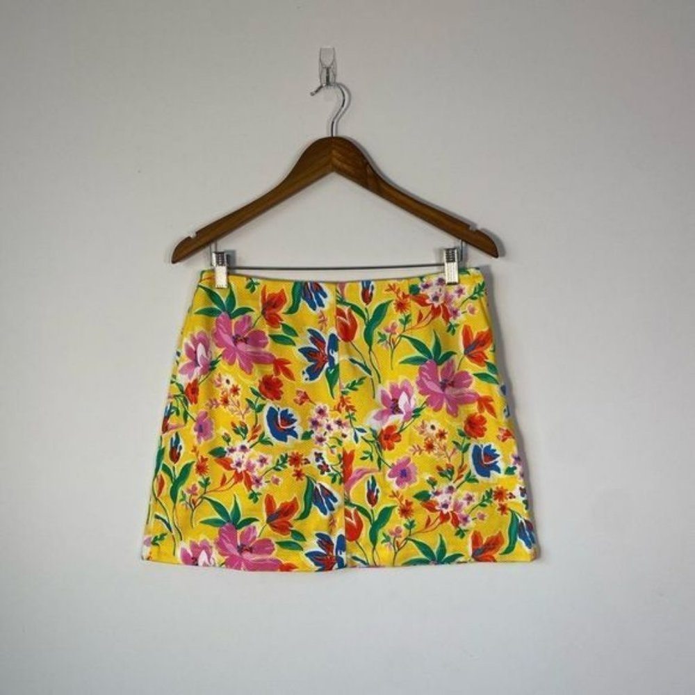 Vintage Tommy?Hilfiger Floral?Mini Skirt Sz 10
